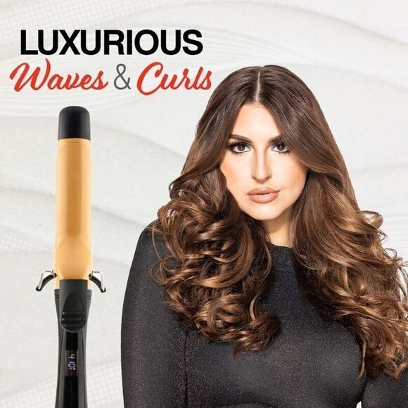 Chi Luxury Ceramic Barrel Curling Iron Waver Classic Shine Smooth Silky - Picture 6 of 14